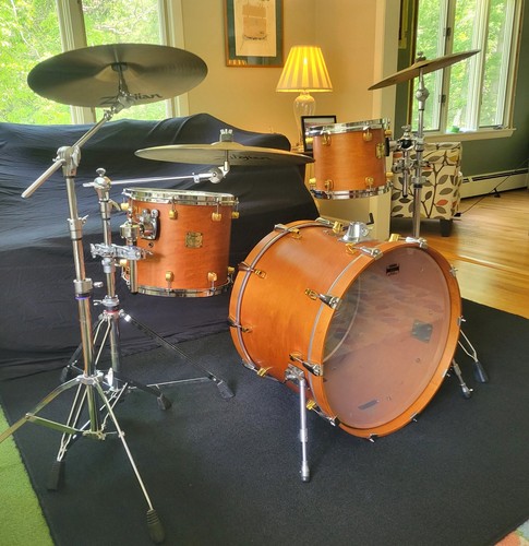 Yamaha maple custom 3pc drum - yamaha,