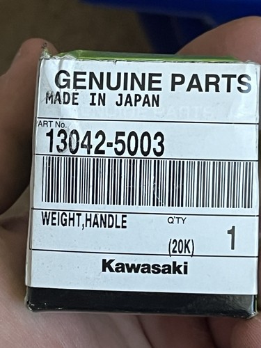 Genuine kawasaki handlebar - kawasaki, end