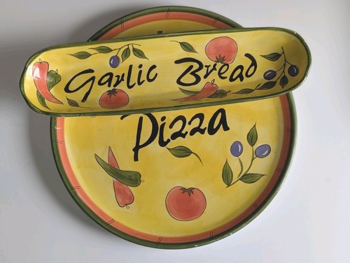Vintage retro pizza platter - vintage,