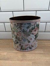 Vintage Metal Waste Paper Bin