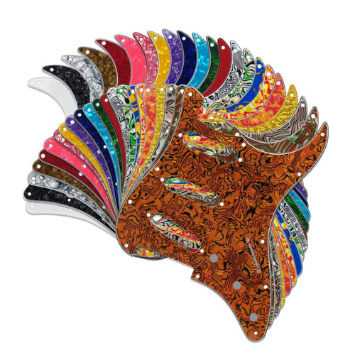 Stratocaster guitar pickguard - guitar,