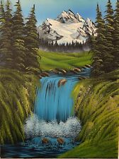 Bob Ross style painting 