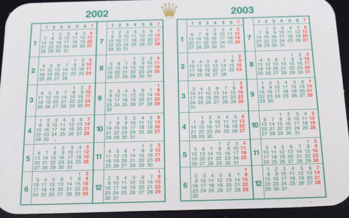 Rolex date calender - rolex,