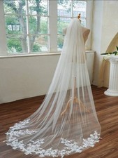 UK 3M 2M Wedding Veil Lace