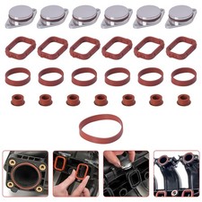 6X 33 mm Swirl Flap Repair Kit Replacement Removal Blank Delete Plug For BMW M57