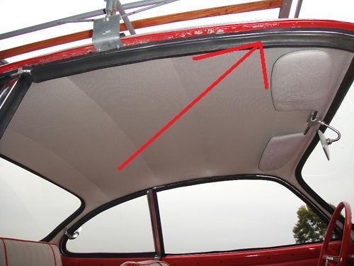 Karmann ghia door - vw, window