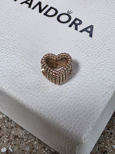 Pandora rose gold colour heart - rose,