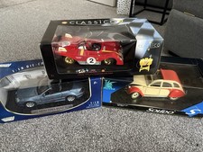 3x 1:18 Scale Diecast Metal