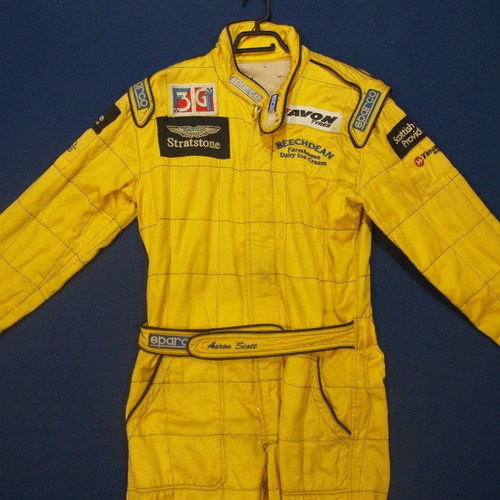 2006 sparco yellow race suit - sparco,