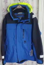 West Marine Third Reef Men’s Sailing Boating Blue Waterproof Jacket  XXL NEW NWT