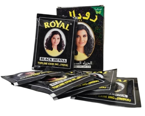 Herbal black hair - black, colour