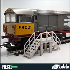 Model railway layout scenery -