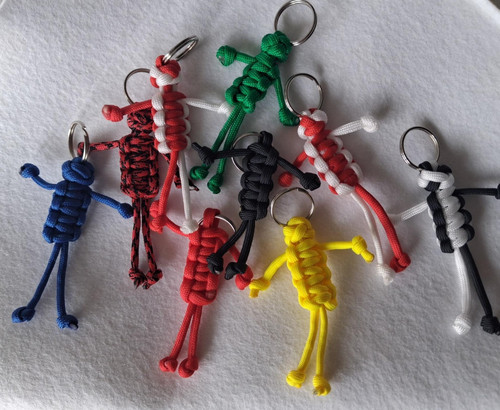 Football team colour paracord - football,