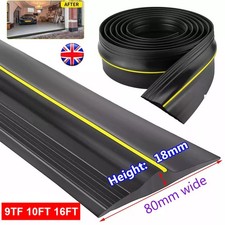 Garage Door Floor Threshold Weather Seal HEAVY DUTY RUBBER Draught Excluder