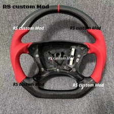 Carbon Fiber Red Steering