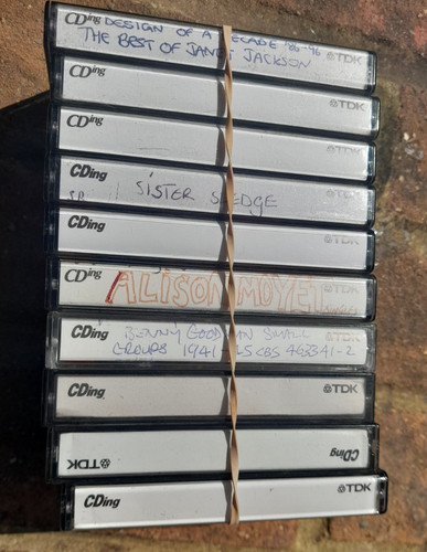 Audio cassette tapes - 10,