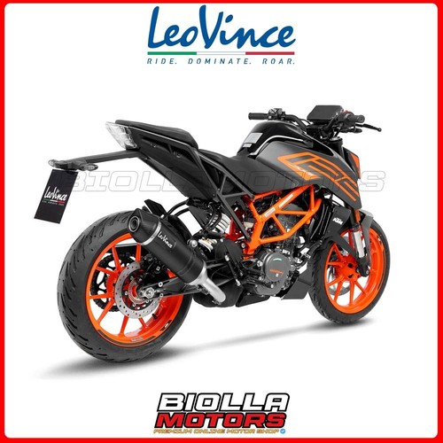 14393ebu muffler leovince ktm - muffler,