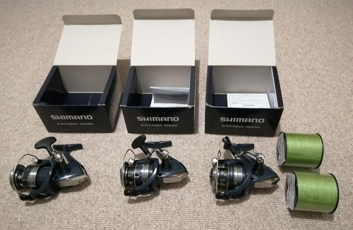 Shimano catana 4000 reels - 3,