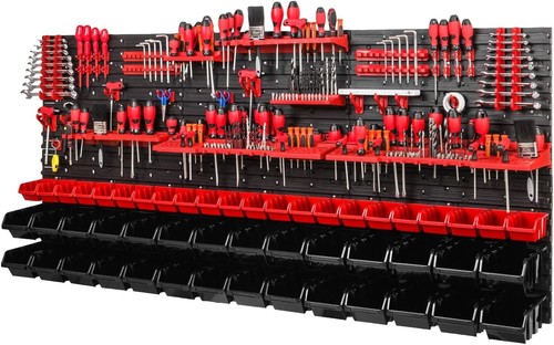 98pc wall storage board - storage,