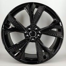 19" rs7  black alloy wheels vw