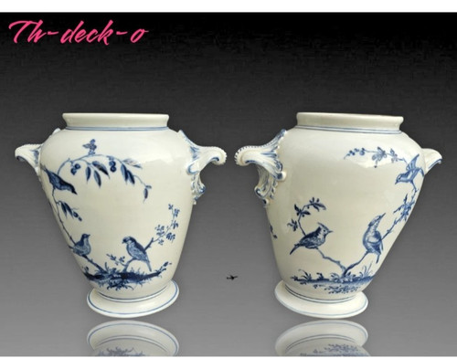 Furstenberg pair porcelain - of,