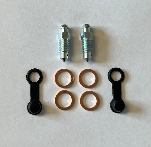 Front brake caliper bleed - 2,