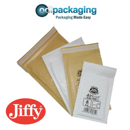 Gold white genuine jiffy - &,