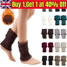 Women's Solid Cable Knit Leg