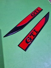 VW GOLF MK7 GTI  BLACK AND RED