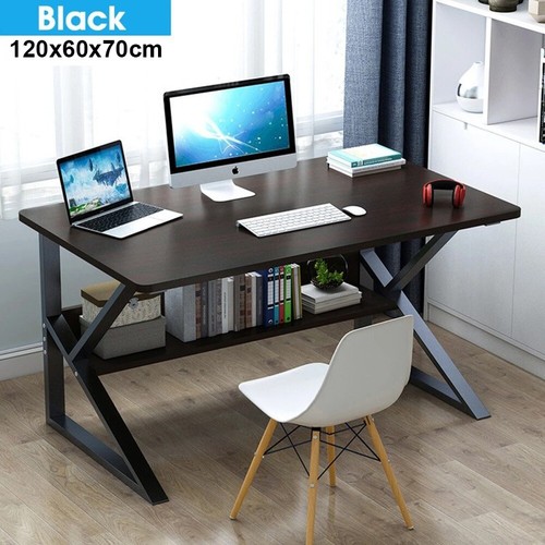 Shaped computer desk - computer,