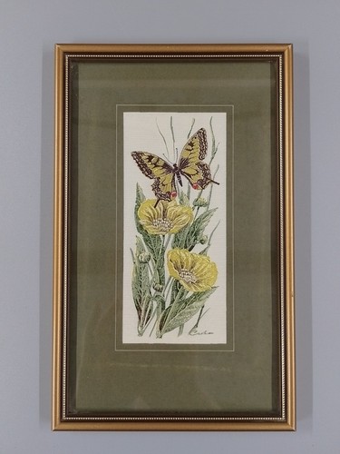 Miniature woven silk picture - miniature,