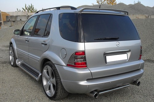 Mercedes w163 roof spoiler - mercedes, ml