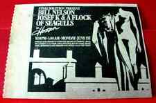 Bill Nelson/Josef K/A Flock Of Seagulls Vintage ORIG 1981 Press/Mag ADVERT 4"x 3