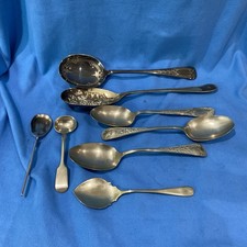 8 x Vintage ornate nickel