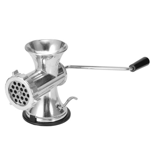 Manual meat grinder with - meat,