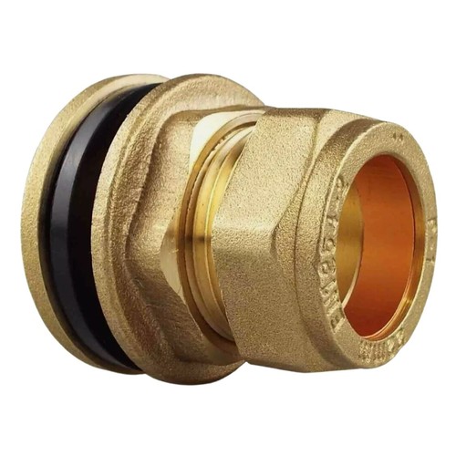 Water tank flanged connector - tank,