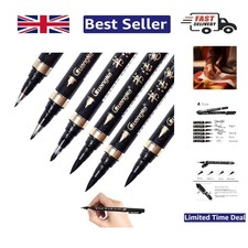 6 PCS Calligraphy Brush Pen