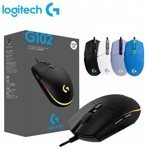 Logitech g102 mouse usb wired - g102,