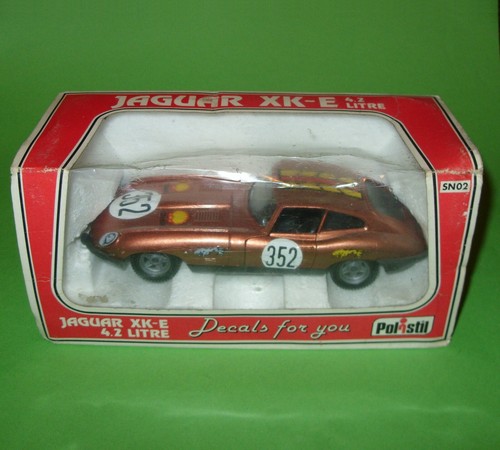 Polistil sn02 jaguar - sn02, xk-e