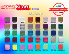 A4 sheet - Siser Glitter -