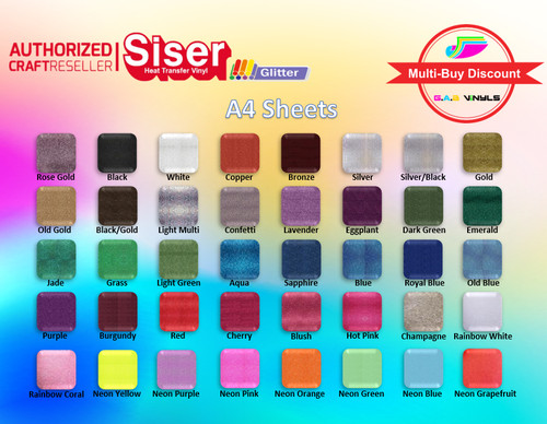 Sheet siser glitter - siser,