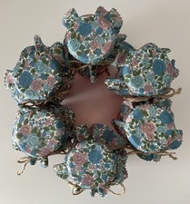 Handmade blue rose - 6,