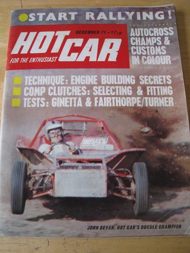 Hot car dec 1971 - hot,
