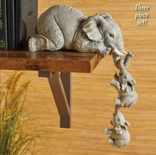 3pcs cute elephant family - 3pcs,