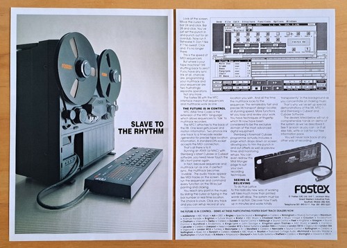 Fostex multi track reel to - reel,