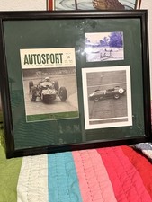 Motorsport Racing Lot Framed