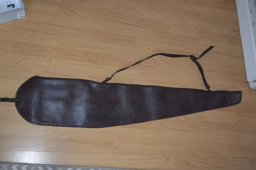 Vintage faux leather - faux, shotgun