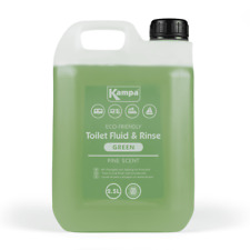 Kampa Eco Friendly Toilet Top & bottom Fluid and Rinse Green 2.5Lt 9120000846