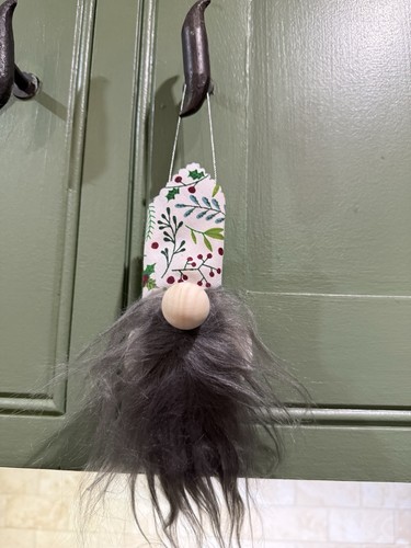 Grey bearded gonk - grey, decoration