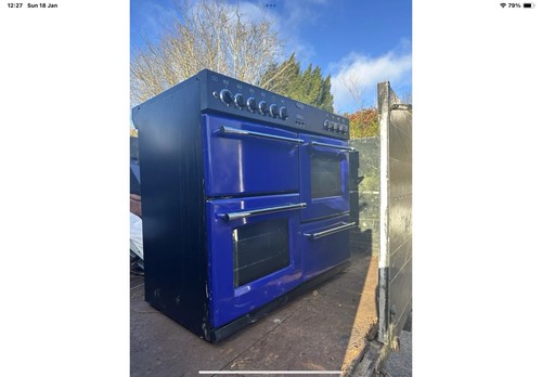 Belling farmhouse range blue - farmhouse,